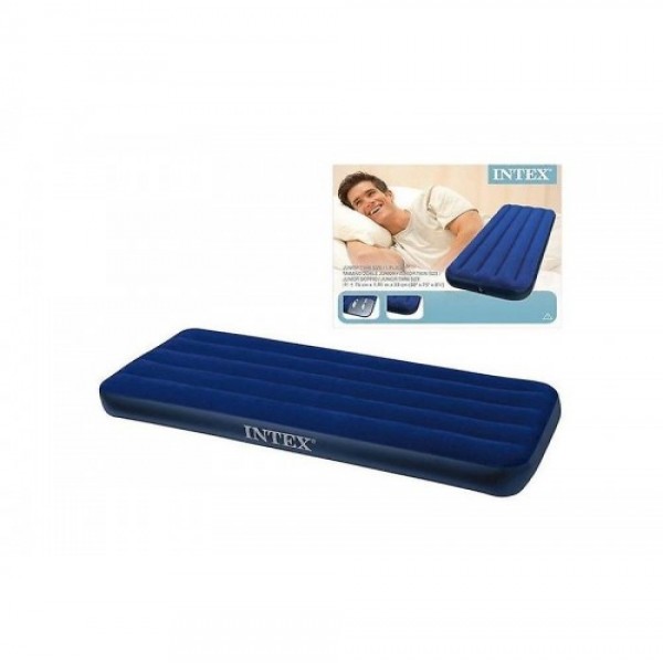 Single Air Bed with Pumper – Front View