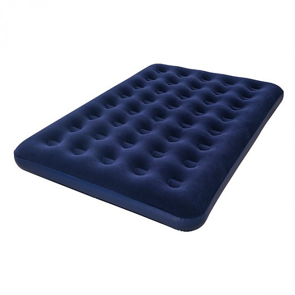 Single Air Bed with Pumper – Side Angle