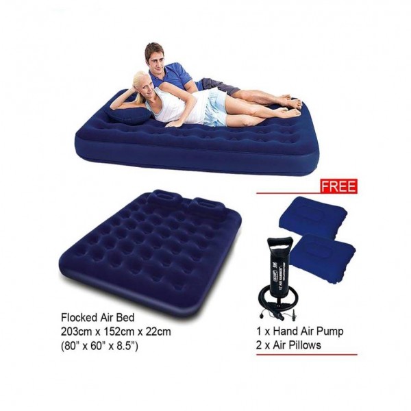 Single Air Bed in Use at Home