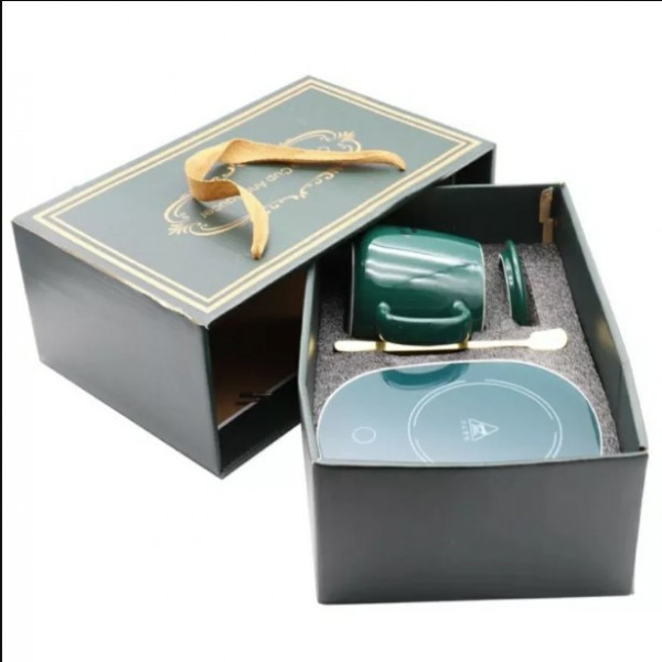 Electric Heating Coffee Mug & Saucer Packaging Box