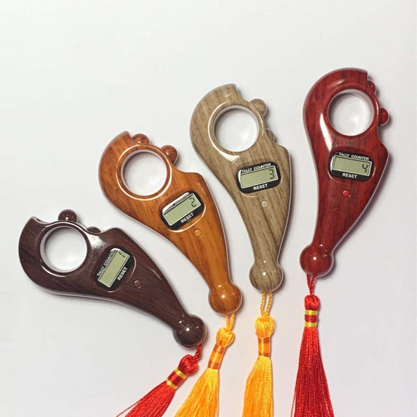 Digital Tasbih Counter front view showing LED display