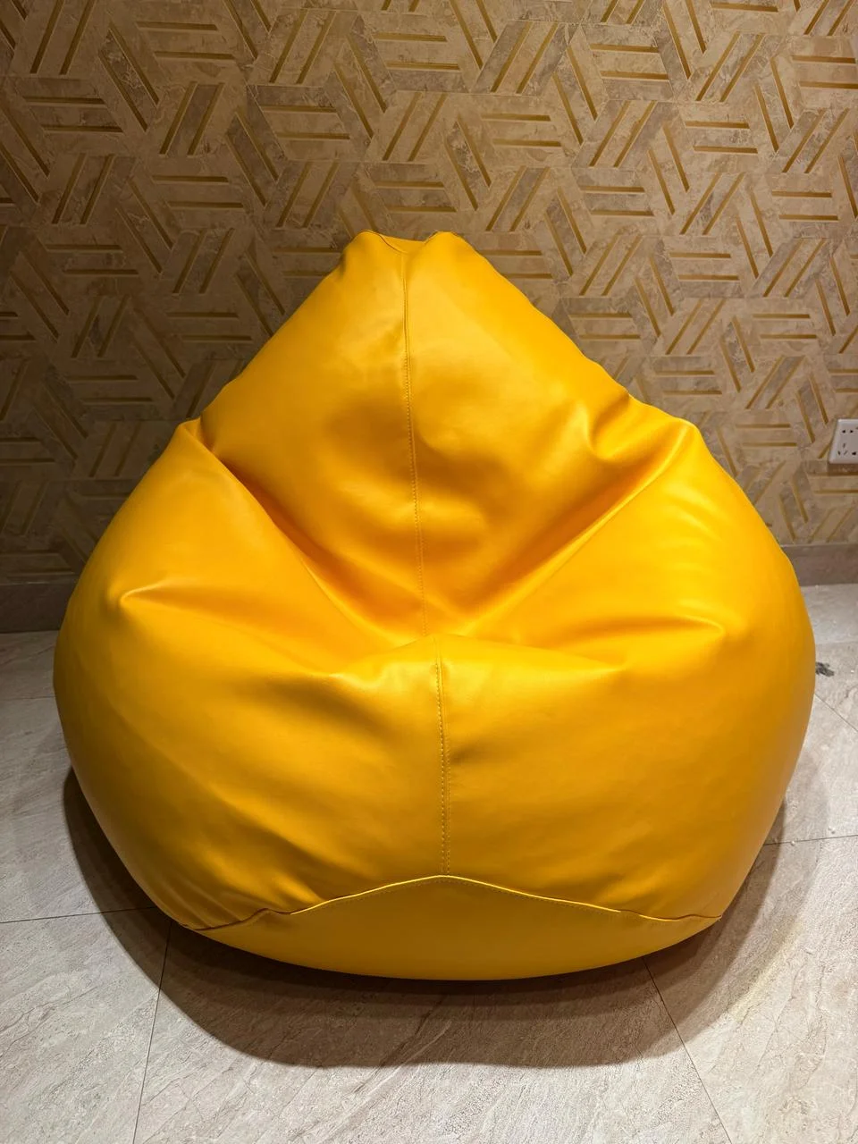 XXL Pear Shape Single Bean Bag – Front View