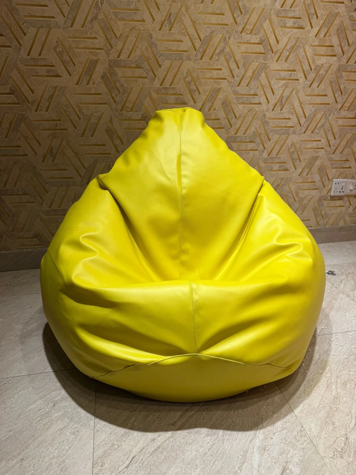 XXL Pear Shape Bean Bag – Side Angle View