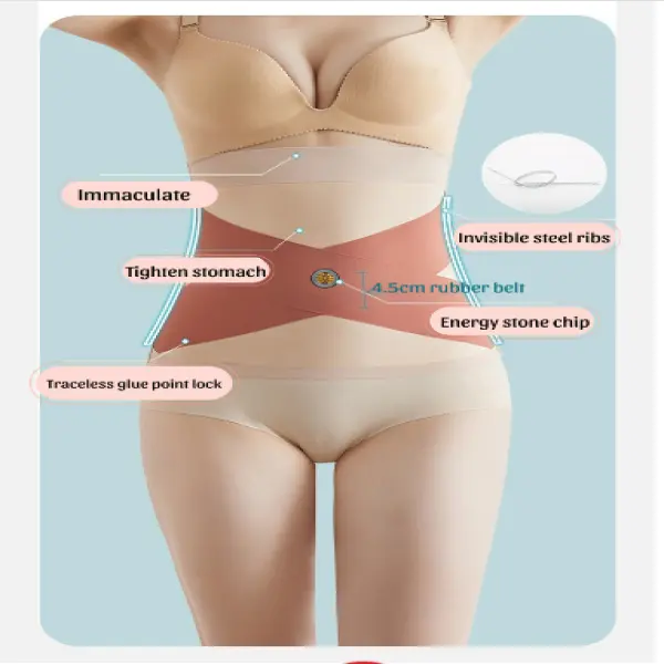 “Waist Trainer Body Shaper under dress”